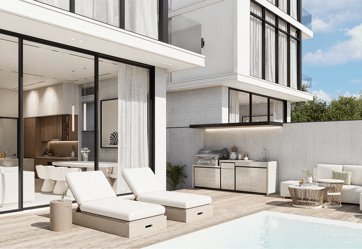 Villa swimming pool