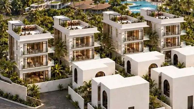 Prime Villas: 3-storey villas with roof decks